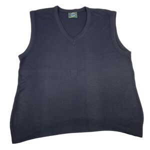 Vintage Jantzen Sweater‎ Vest Men's Size Large Made in USA Retro Preppy Outdoor
